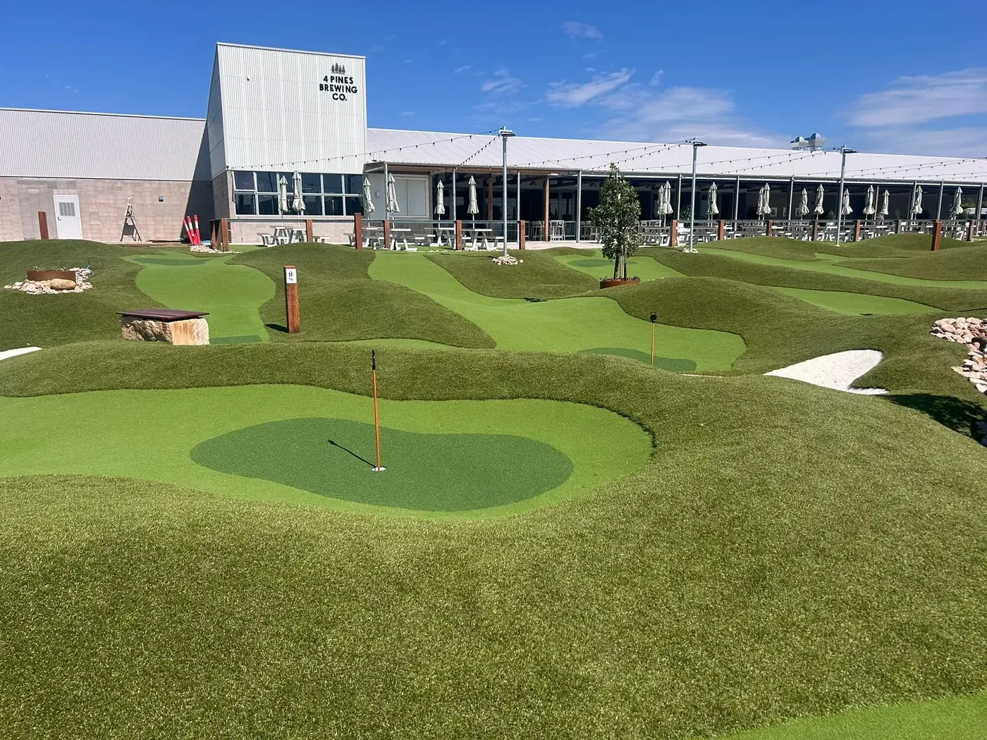 4 Pines Brewing Co. mini-golf — JL Turf Group